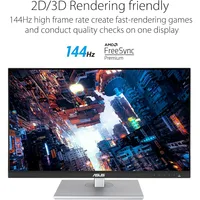 ProArt Display 27” 1440P Professional Monitor (PA278CGV) - IPS, QHD (2560 x 1440), 144Hz, 95DCI-P3, 2, Calman Verified, 2