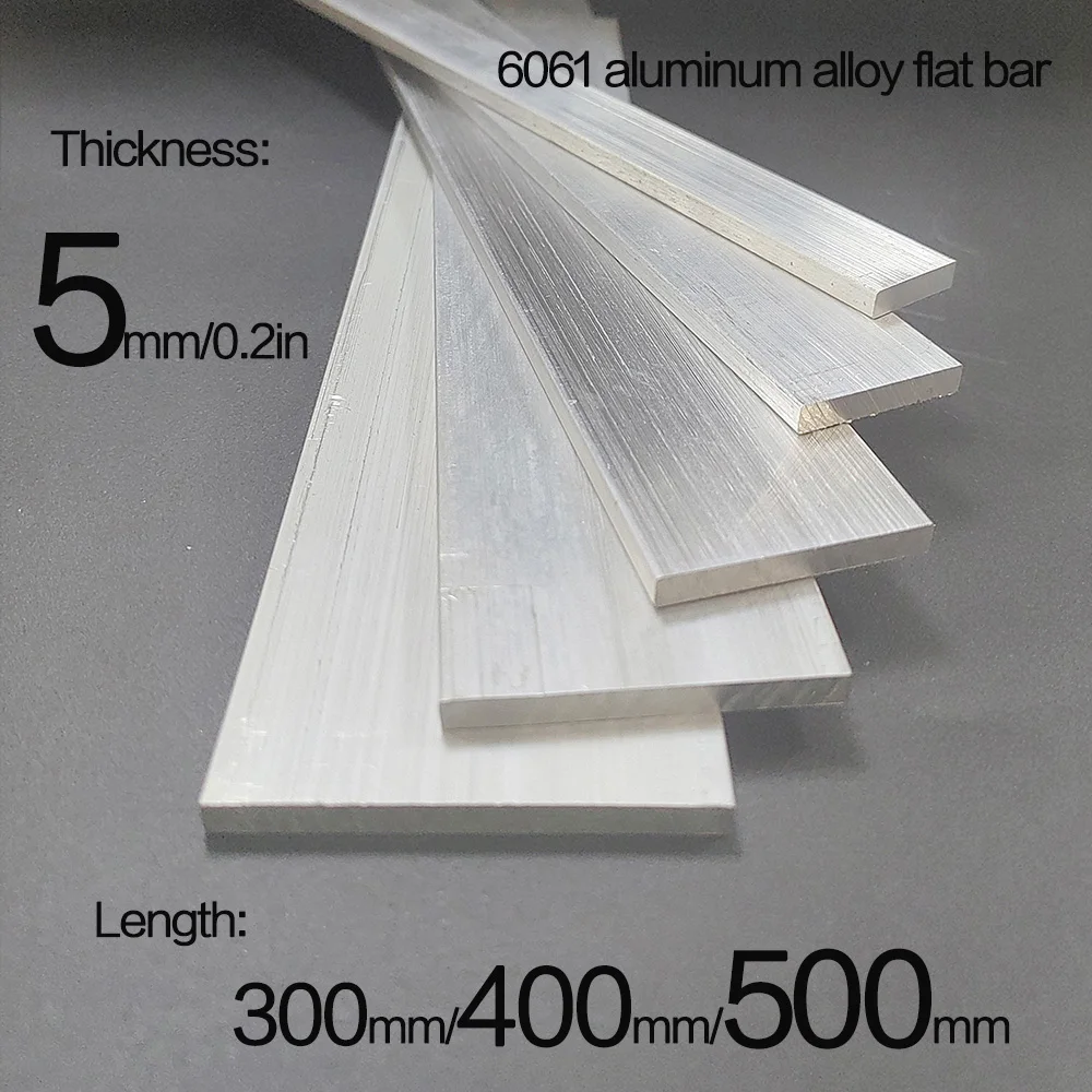 Barre aluminium méplat 40x2 mm - 6060 main image 1
