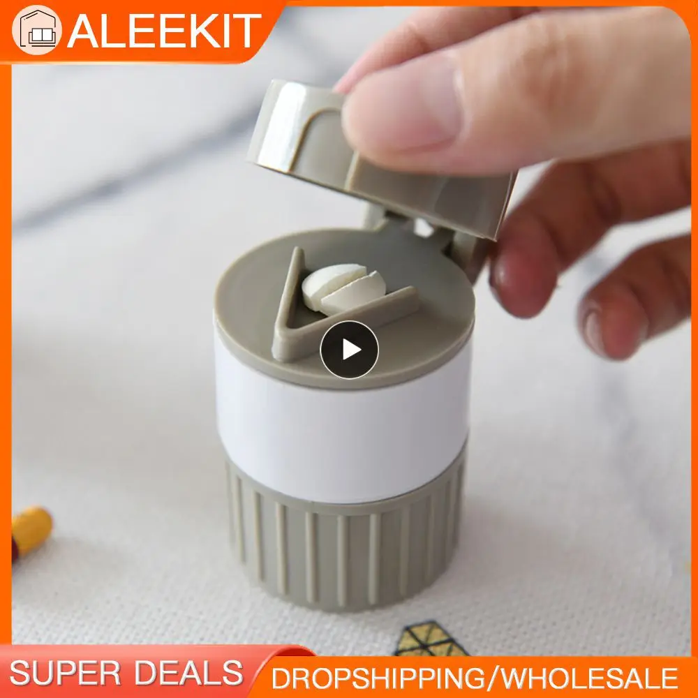 Multifunction4In1Portable4LayerPowderTabletGrinderPillCutter