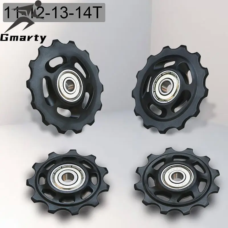 

11T 12T 13T 14T Bearing MTB Bicycle Rear Guide Wheel Road Bike Jockey Rear Derailleur Pulley Roller for Shimano Sram Repair Kit