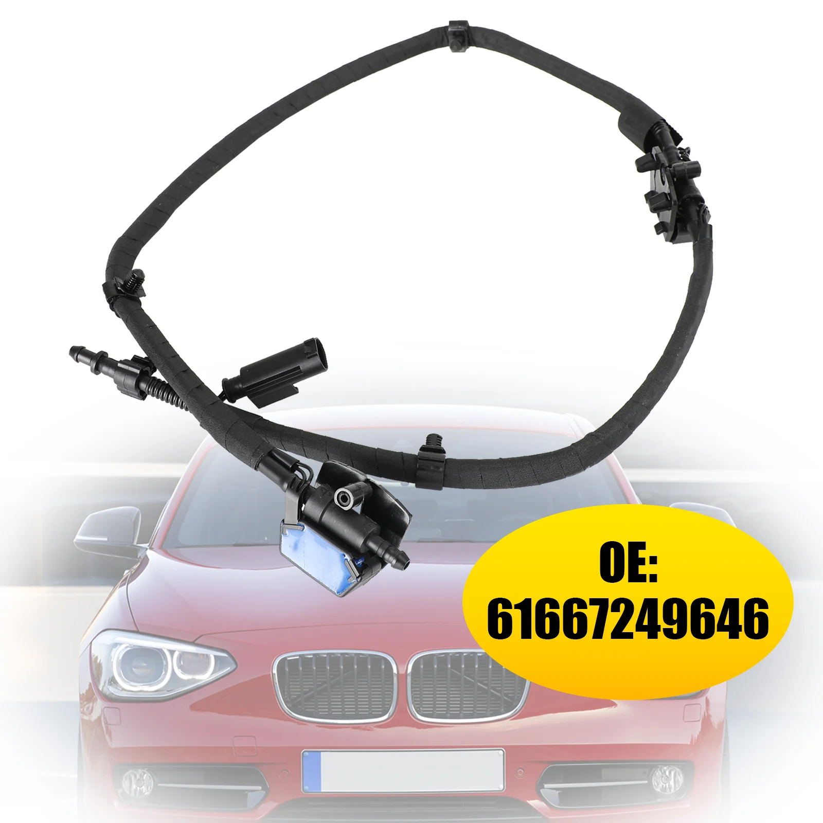 Areyourshop Catena Ugello Lavacristallo 61667249646 Per Bmw Serie 1 2 F20 F21 F22