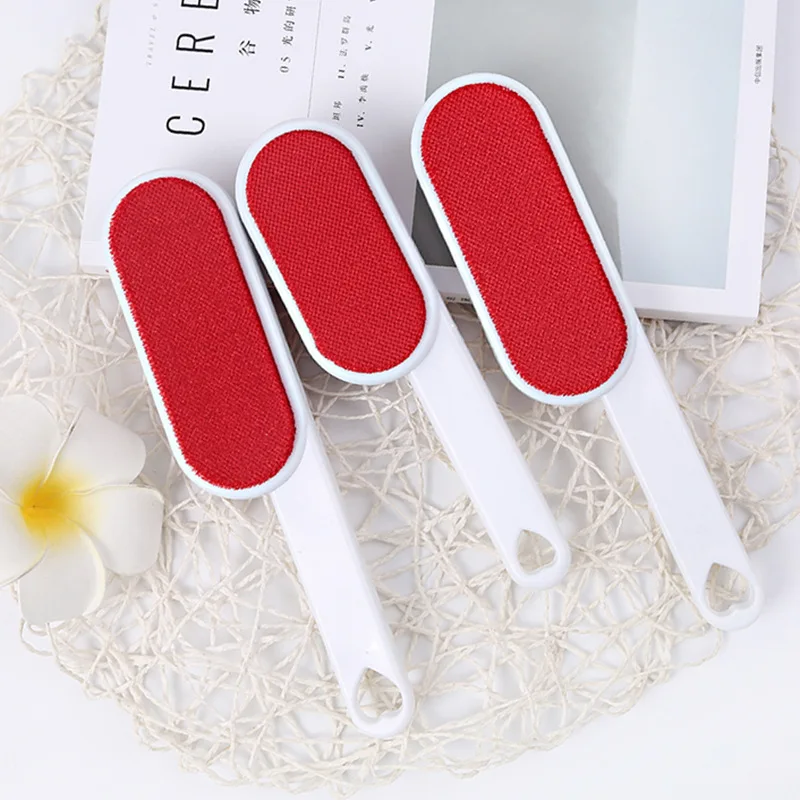 Wholesale 2 Sided Clothes Hair Remover Brush Removing Dog Cat Self Cleaning Lint Pet Hair Remover Carpet Bed Sofa Dust Shaver