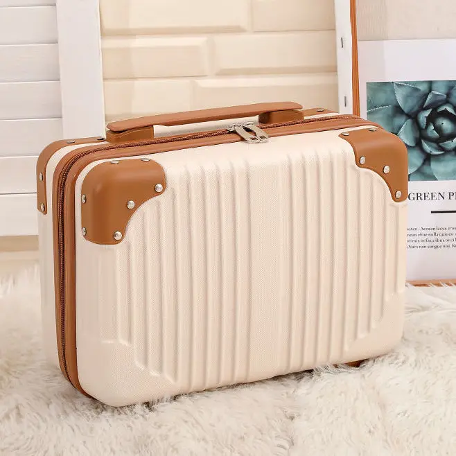 

Large Capacity Cosmetic Bag Hot-selling Professinal Women Travel Makeup Case Cosmetic Bags ABS Makeup Bag Organizer Case Q26