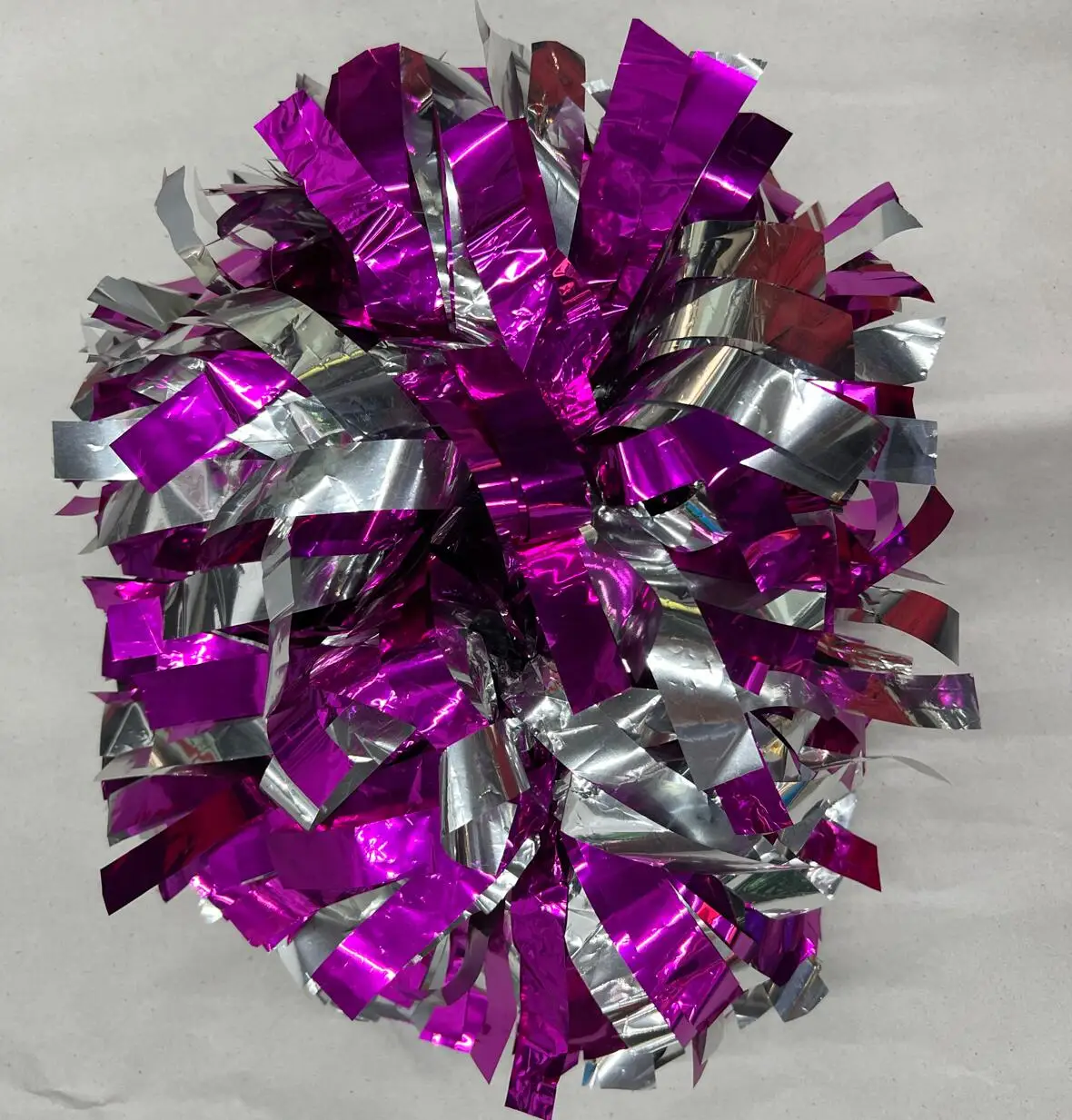 Promo Cheerleading Pompoms Different Color Mixed Sport Cheering Pom Poms