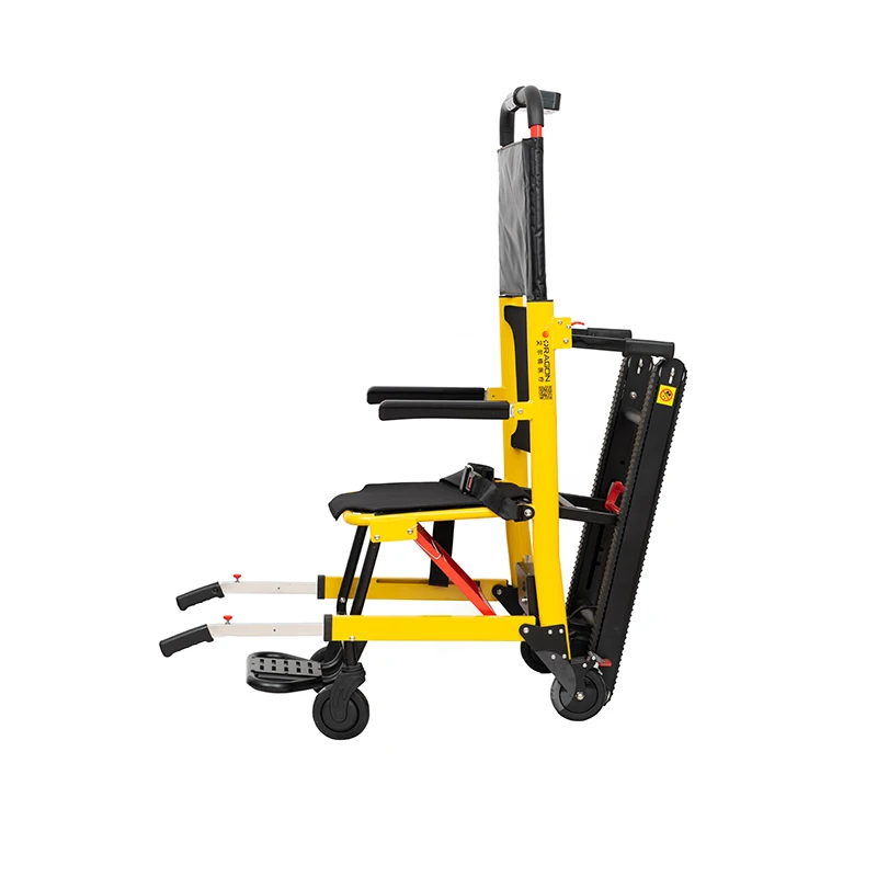 Folding Stair Lift Chair Helps Patients Move With Adjustable Speed Stair Climbing Wheelchair