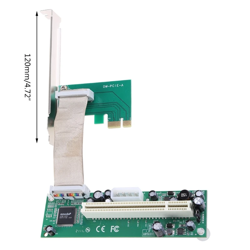 Pcie para Pci Express X16 Conversão Cartão Pci-e Expansão Conversor Placa Adaptador Dropship - Imagem 2