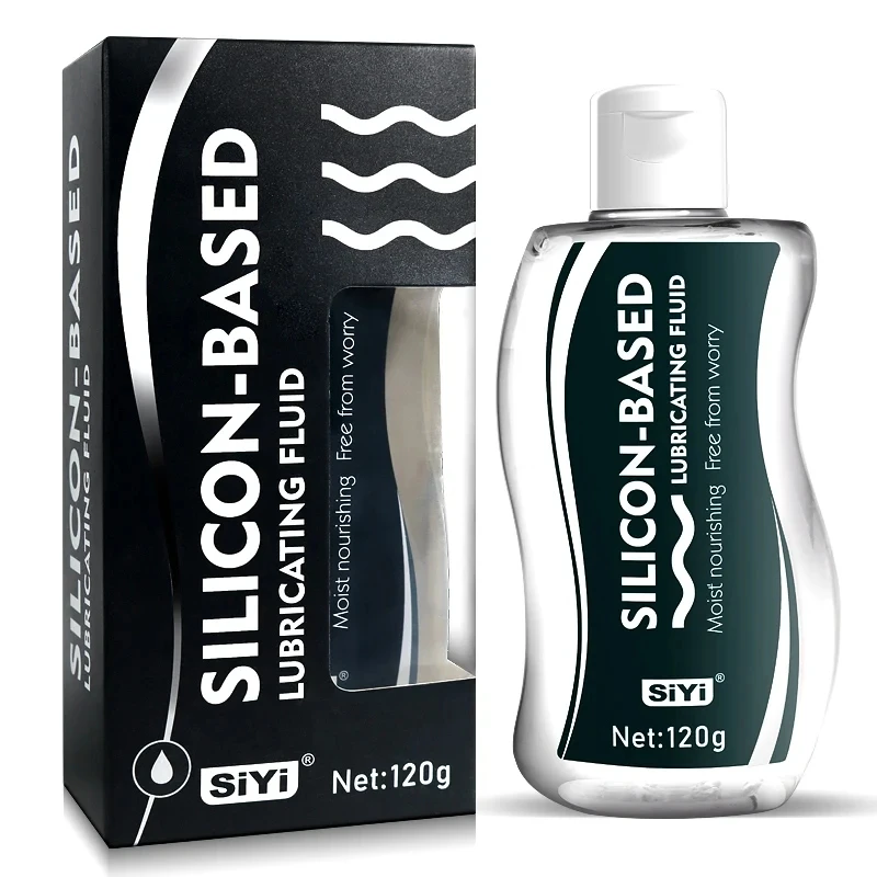 120ml Silicone-base Lubricant for Anal Sex,  Long-lasting lubrication for Sex Toys Ideal for Toys and Couples