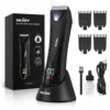 Sejoy Body Hair Trimmer Shaver for Men Ball Trimmer for Groin Pubic Replaceable  Blade Groomer Electric Razor Waterproof Clipper 1