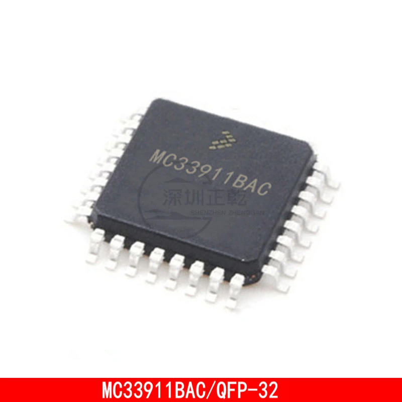 1-5PCS MC33911BAC QFP-32 Glass elevator car computer IC chip In Stock