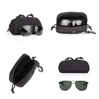 Étui à lunettes tactique MOLLE : Nylon 1000D, antichoc, portable – Idéal comme boîte à lunettes de chasse et étui à lunettes de soleil d'extérieur 5