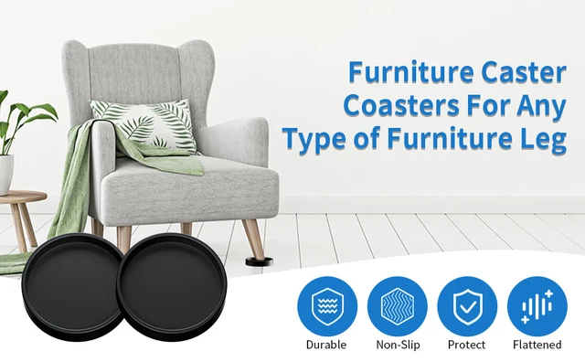 4/8PCS Chair Leg Floor Protector Covers Rubber Furniture Pads