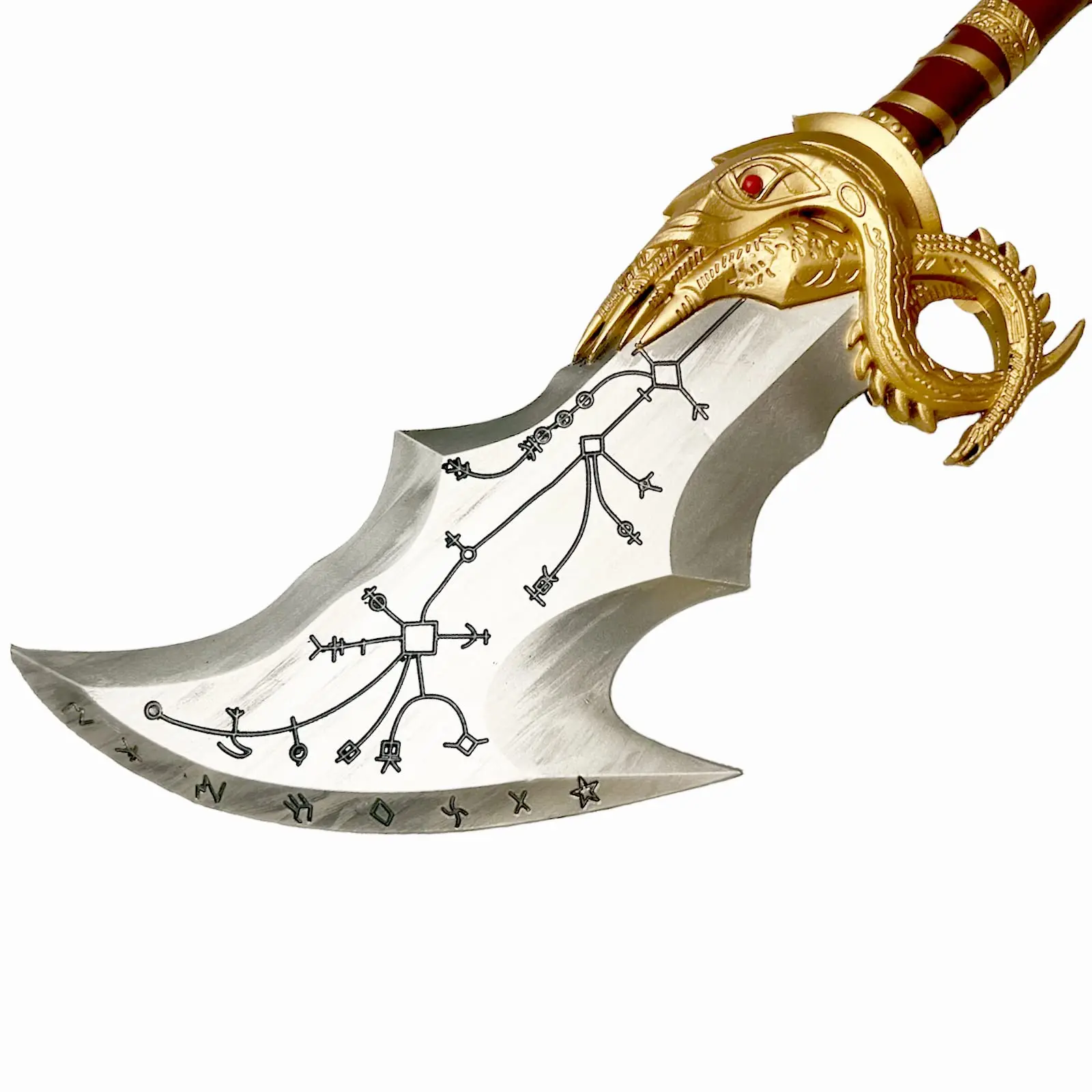 Blazing Steel Chaos Klinge Aus Schaumstoff – 43,2 Cm, Mittelalterliche Cosplay-Waffe, 1:1 Nachbildung Blazing Steel Chaos Klinge Aus Schaumstoff – 43,2 Cm, Mittelalterliche Cosplay-Waffe, 1:1 Nachbildung