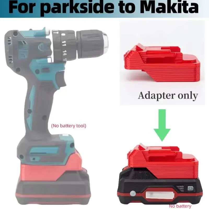 Per Adattatore Makita Parkside Per Parkside A Makita (Batterie E Strumenti Non Sono Inclusi)