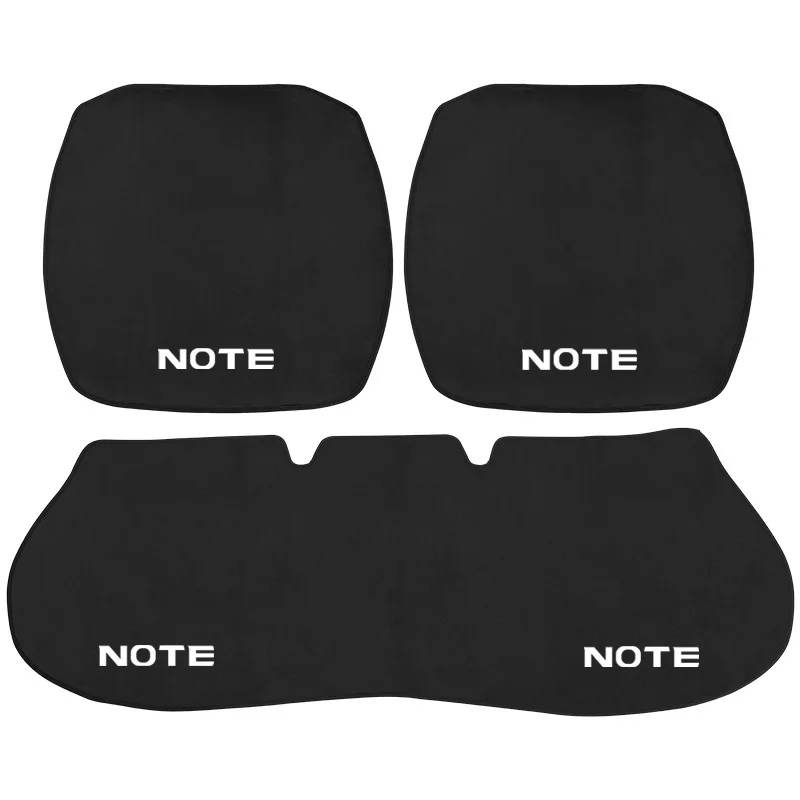 For Nissan NOTE E11 E12 2008 2014 Accessories Car Styling Car Seat Cushion Non-Slip Cover Ice silk Velvet Plush 1PCS