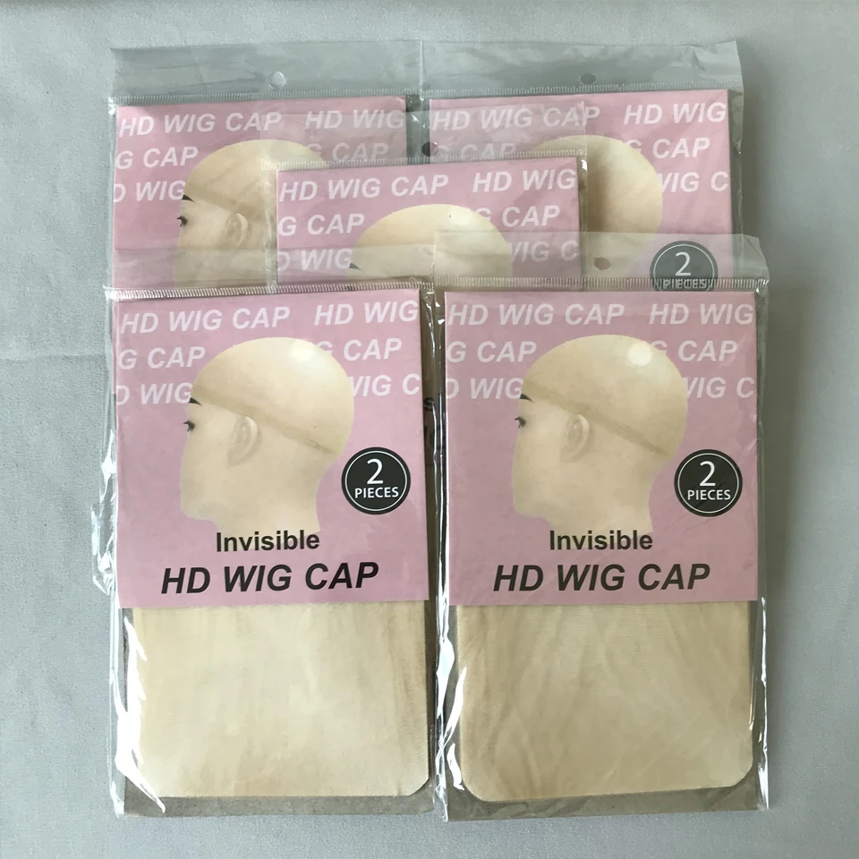 Wig Caps Transparent Wig Cap for Wig Stocking Caps For Women 1/5/10 Pack Invisible HD Cap For Lace Front