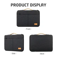 Étui de protection pour ordinateur portable pour 13.3 14 15.6 16 pouces, nouveau MacBook Pro M3 Max M2 M1, sac de transport mince pour ordinateur portable pour hommes et femmes 2