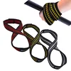 Deadlift Strap Figure 8 Weight Lifting Strap for Power Lifters Weightlifters Workout Heavy Duty Non Slip Dead Lift Wrist Strap 1