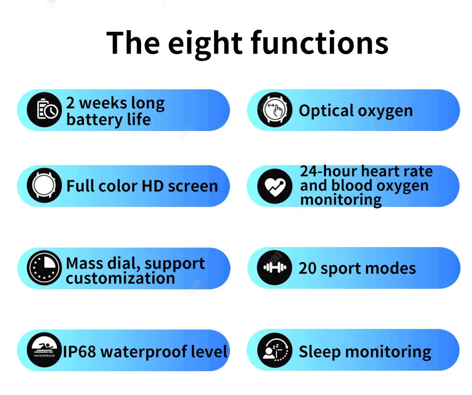 2022 LIGE New Women Smart Watch Heart Rate Monitor Health Sport Watches Life Waterproof Women Smartwatch For Huawei Xiaomi Apple