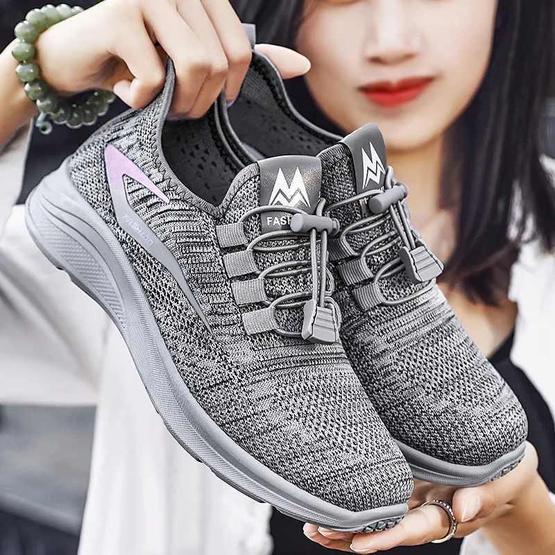 Women's casual shoes, breathable sports shoes, women's hiking shoes, lightweight and comfortable