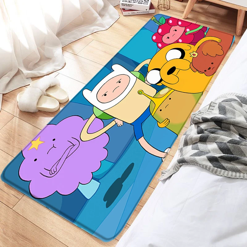 

Floor Mat Advantures Times Anime Room Carpet Doormats Pet Rugs Bathroom Mat Kitchen Hallway Foot Rugs Home Decor Birthday Gift