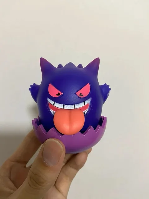 Gobelet Pokemon Pikachu jusqu'à canard Gengar, 4 pièces, figurines Anime,  modèle de jouet, ornements de voiture créatifs, décoration de gâteau,  cadeau de collection - AliExpress