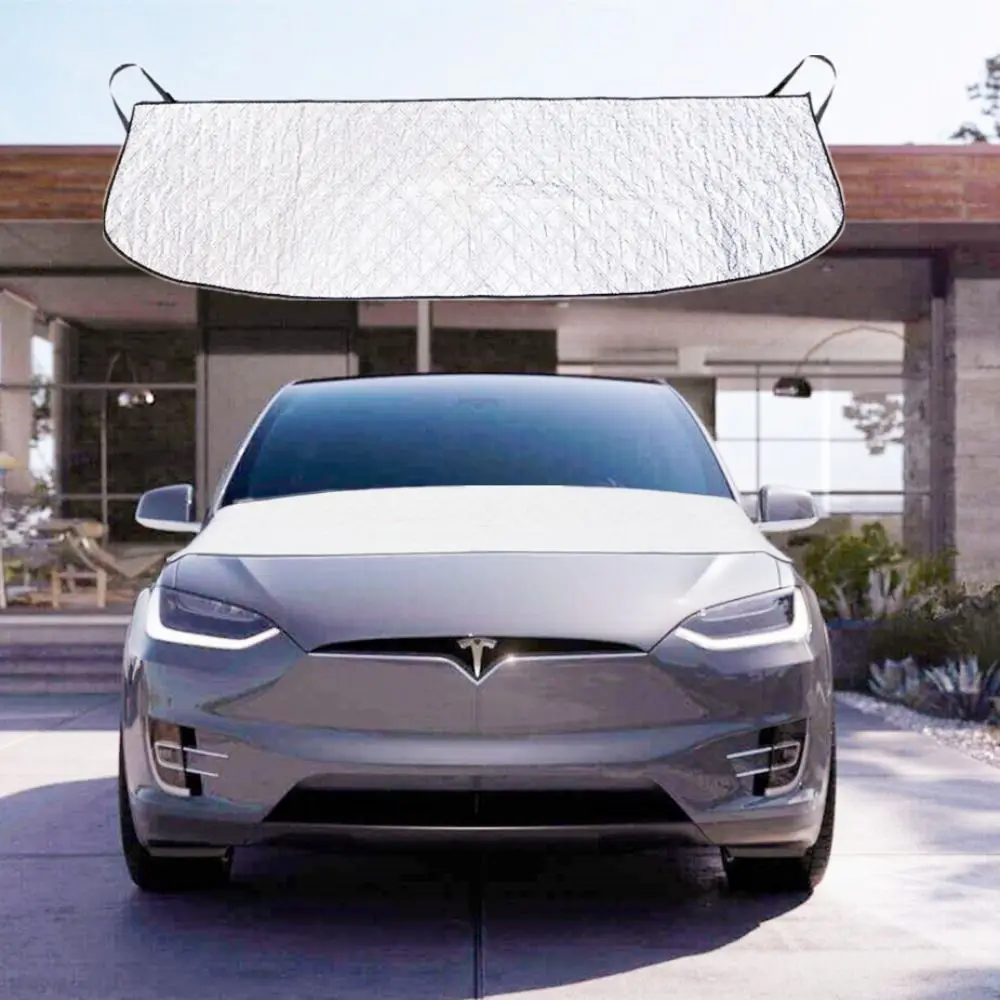 

170x45cm Car Windshield Sunshade Anti-UV Reflective Car Sun Visor Cover Foldable Portable Auto Front Window SunShade