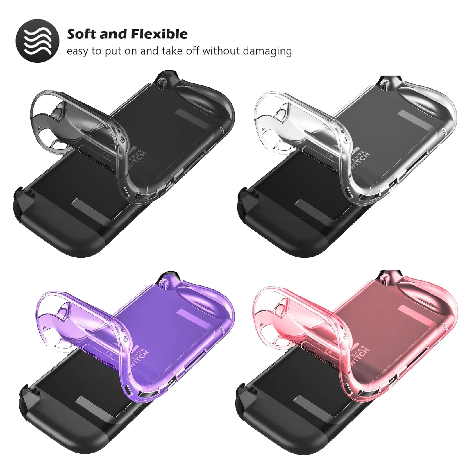 Clear TPU Soft Protective Case - Anti-Scratch and Shockproof Shell Cover