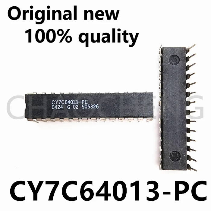 

(1-2 шт.) 100% Новый оригинальный телефон, DIP-28 CY7C64013 чипсет