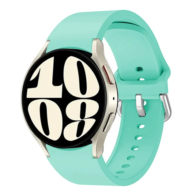 Universal Silicone Smartwatch Bracelet, 20mm/22mm Adjustable Strap
