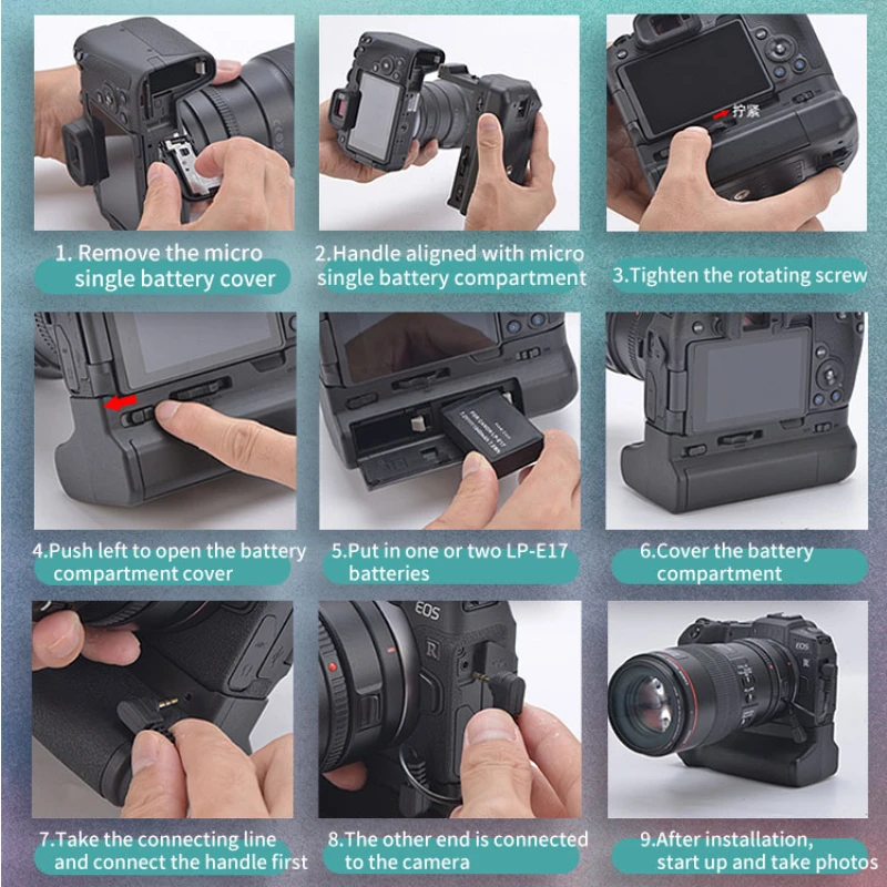 EOS RP Battery Grip for canon eos rp battery grip for Canon EOS RP Camera camera battery handle grip