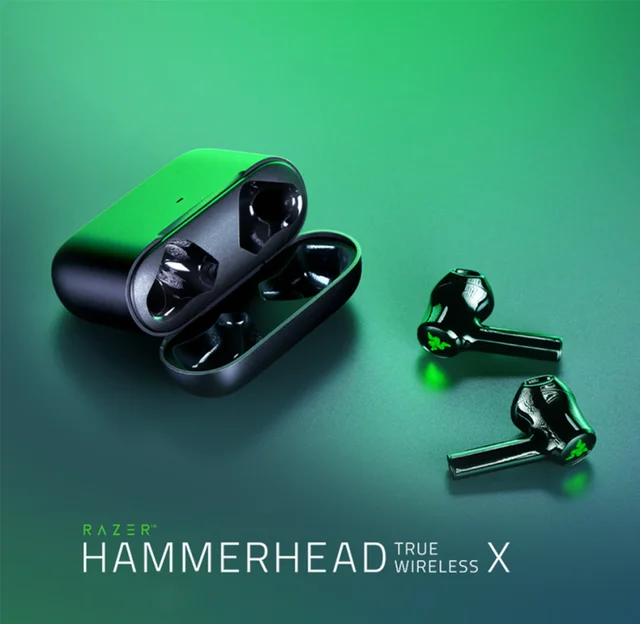 Razer Hammerhead True Wireless-2nd Gen Earphone with Chroma RGB Bluetooth  ANC