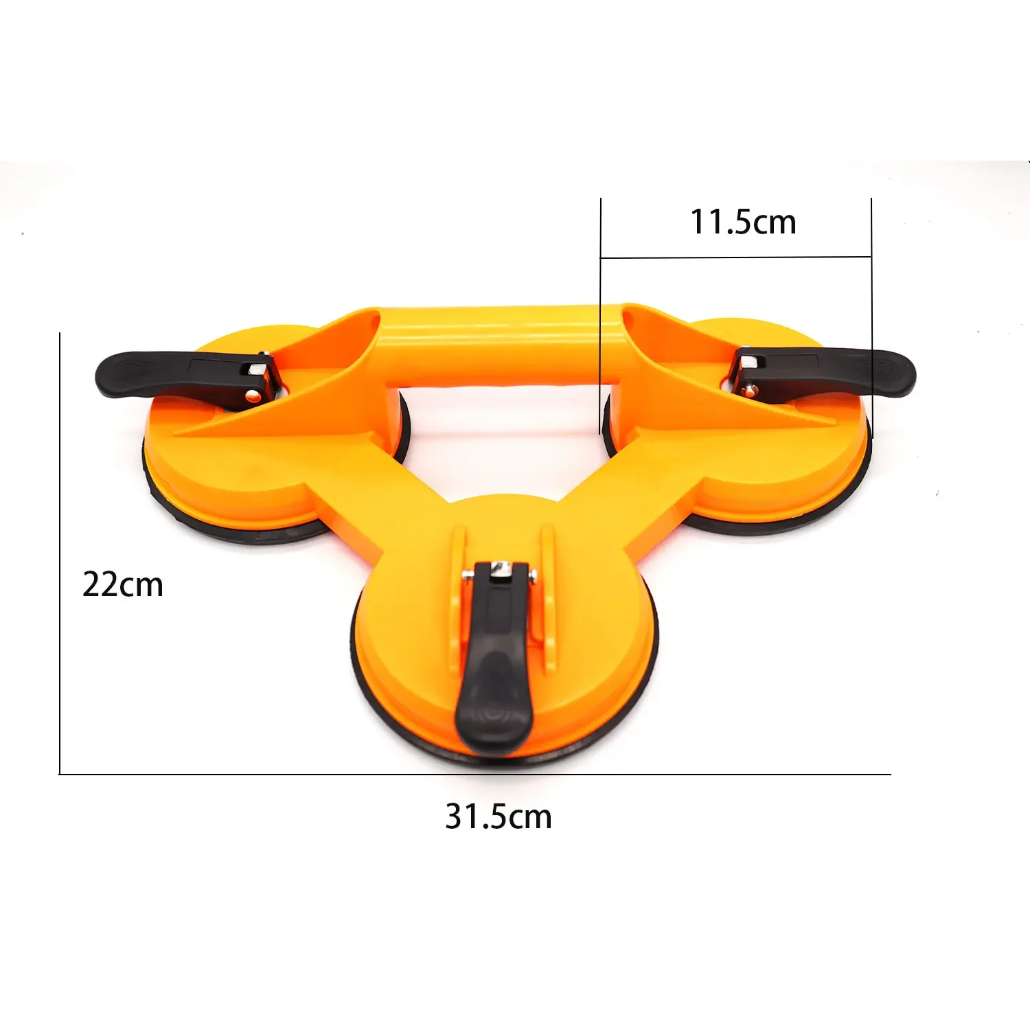 Suction cup Heavy duty vacuum plate handle Glass holder hook lift large glass/tile lifter/moving glass/pad for lifting