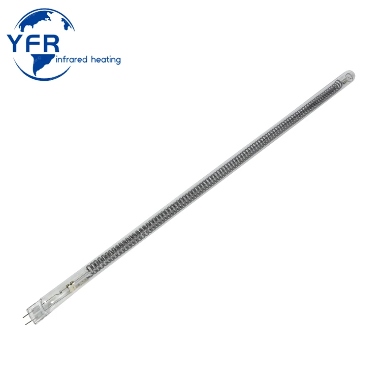 Length Infrared Heating Lamp for Automotive Parts &ndash; 1000W, 230V