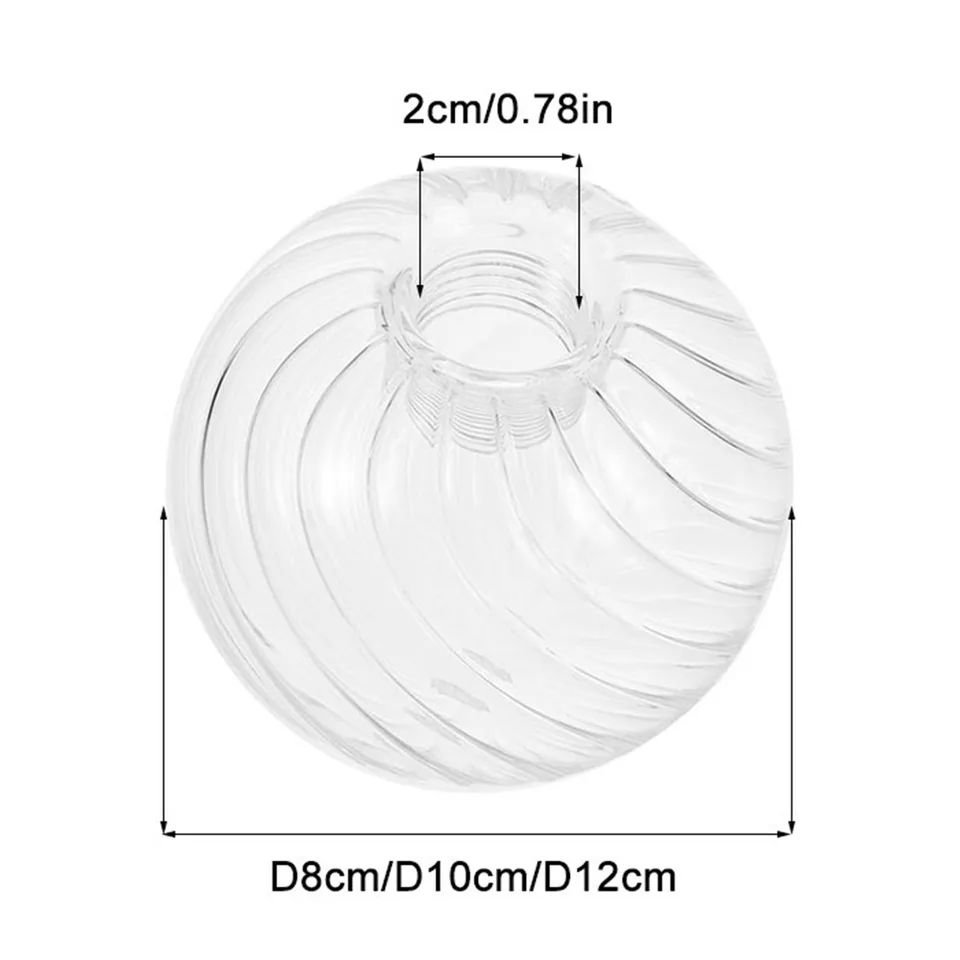 Mondgeblazen glazen lampenkap mat blauw opening 2cm voor G9 fitting nr 89.33 | Glazen