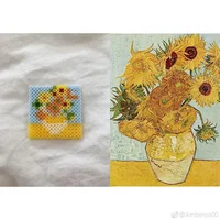 5mm Hama Beads Toy DIY  Beads Tool Educational Tangram Jigsaw Puzzle Pegboard Template Kids Игрушки Для Детей 4