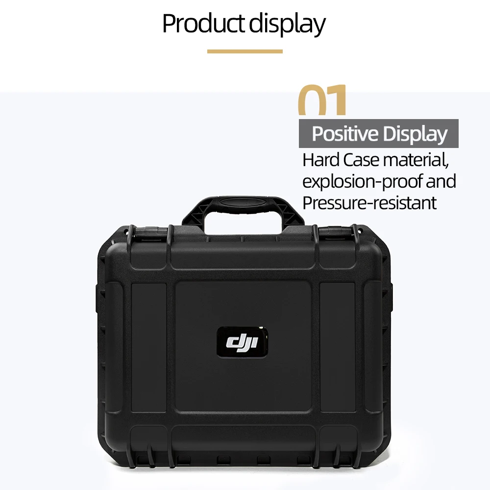 Air 3 Storage Bag DJI RC 2/RC N2 Large Size Portable Case Secure Fly More Set Box DJI Air 3 Drone Accessories