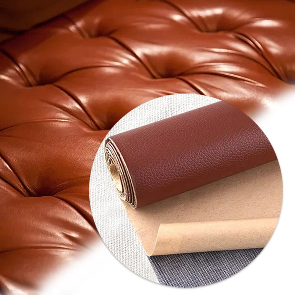 Self Adhesive Leather Sofa Repair Patch Furniture Table Chair Sticker Seat Bag Shoe Bed Fix Mend PU Artificial Leather Skin