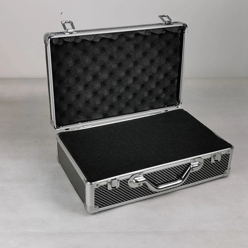 Caja de Herramientas de fibra de carbono, maletín de aluminio, bolsa de transporte dura, caja de herramientas portátil