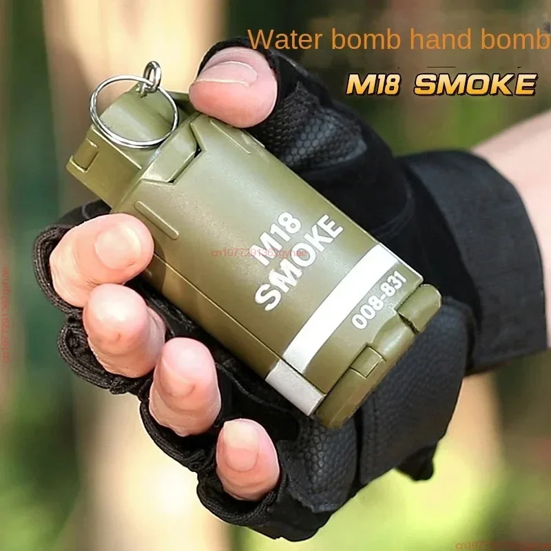 

Toy M18 Smoke Explosive Water Gel Grenade Model Military Toy for Adults Boys Kids Look Real Movie Prop Funny Gift Toy for Kids