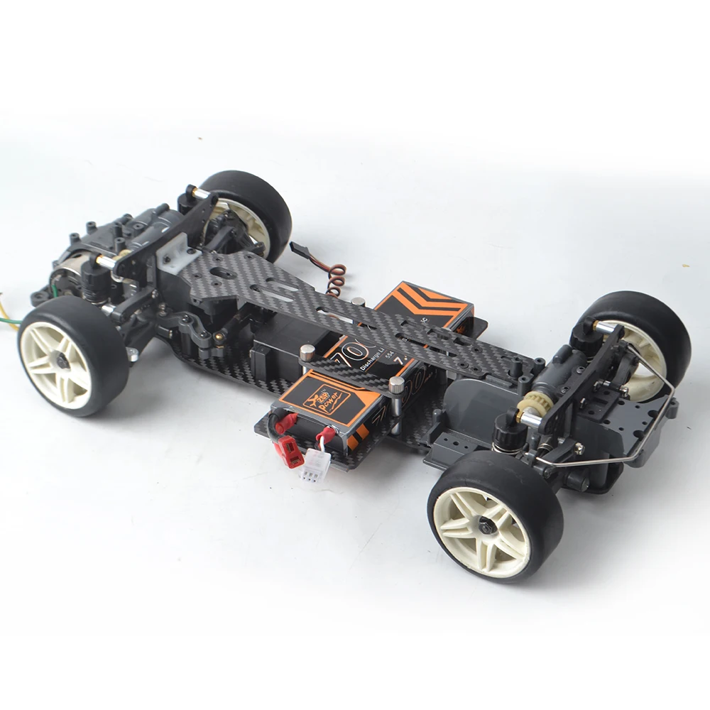 Carbon Lower Deck Chassis Frame Kit for Tamiya TA03F Pro