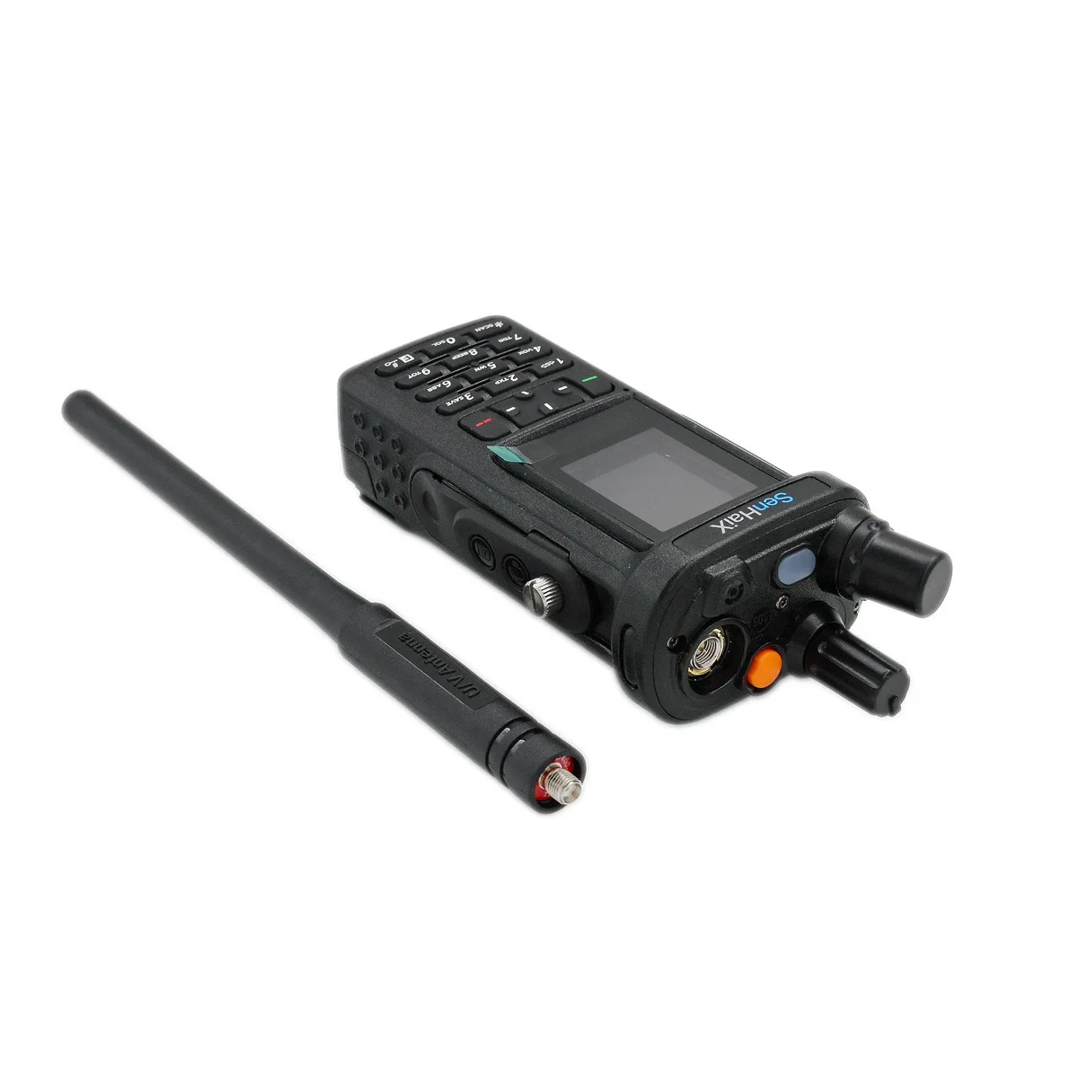 SenHaix SHX8900 Two Way Radio 4G LTE Poc Network VHF UHF AM FM Air Band Receiver Cross Mode GPS Bluetooth USB C Public Intercom 4