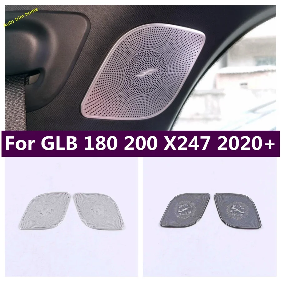 

Fit For Mercedes-Benz GLB 180 200 X247 2020 - 2024 Inner Window Pillar C Stereo Speaker Audio Loudspeaker Sound Frame Cover Trim