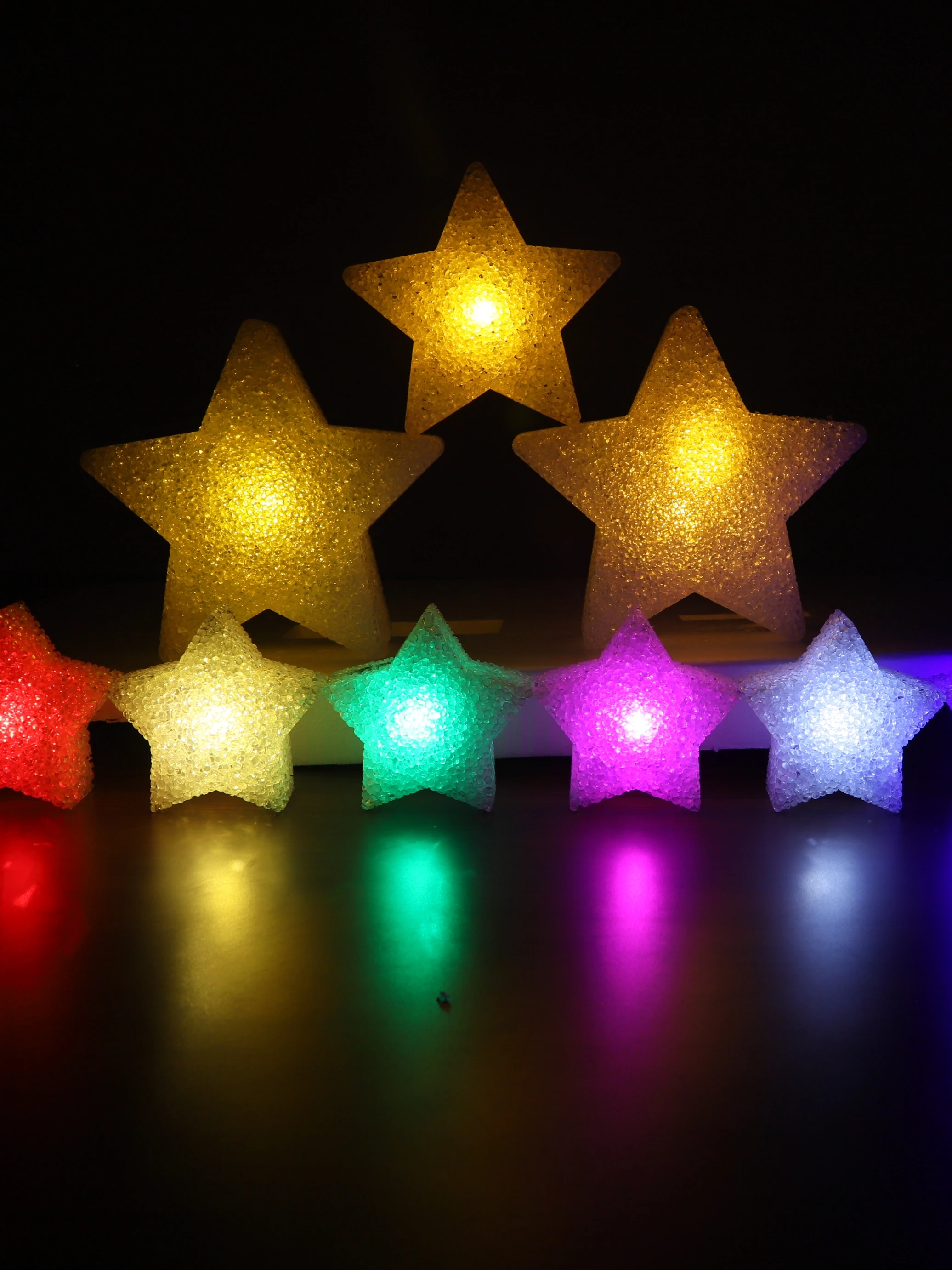 Ambiance props illuminated star lights Stage dance performance chorus wrist star lights decoration
