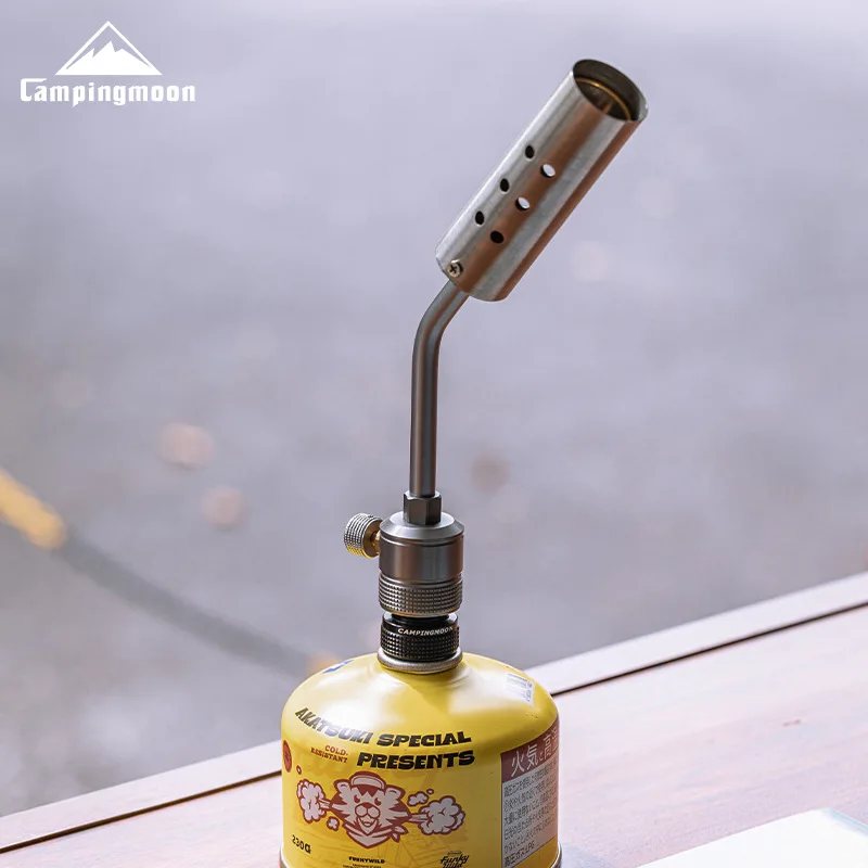 محول خزان غاز من سبائك الألومنيوم Campingmoon ، مف...