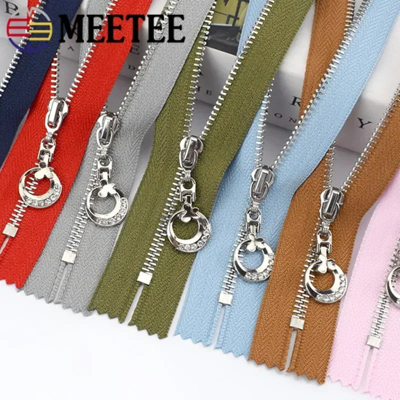 5 Pezzi A Forma Di Cuore Versatile In Metallo Staccabile Estrattore Per Cerniera Linguetta Di Ricambio Cursori Per Cerniere Kit Di Riparazione Per Bagagli Borse Zaini Cappotto G 601099527140991