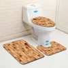 Cozy And Soft 3 Piece Fashion Bath Mat Set - Transform Bathroom Fashionable 3 Piece Bath Mat 1