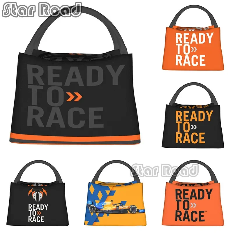 

Ready To Race Car Motorcycle Rider Cooler Lunch Bag Men Women Cooler Thermal Insulated Lunch Boxes for Kids School Children