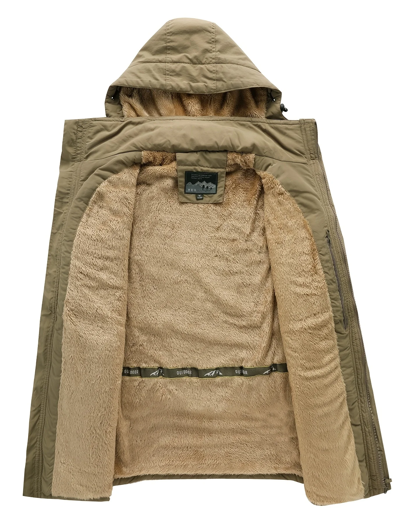Man Coat Jacket Bomber Male Tactical Jacket for Men Trekking Techwear Retro Heavy Cardigan Military Sports Camping Oversize