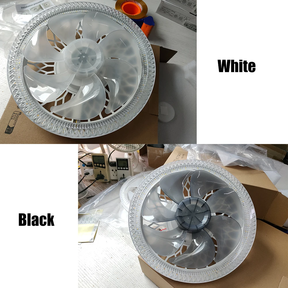 Socket Fan Light Socket Fan Ceiling Fan With Light Remote E27 Base 4 Speed Wind Adjustment Dimmable Light for Bedroom Kitchen 6