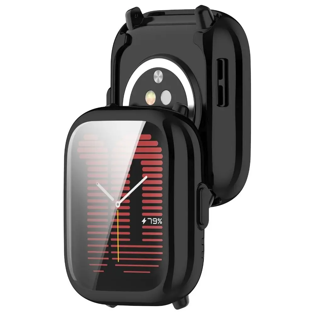 Full Cover TPU Case Screen Protector for Amazfit Active Smart Watch